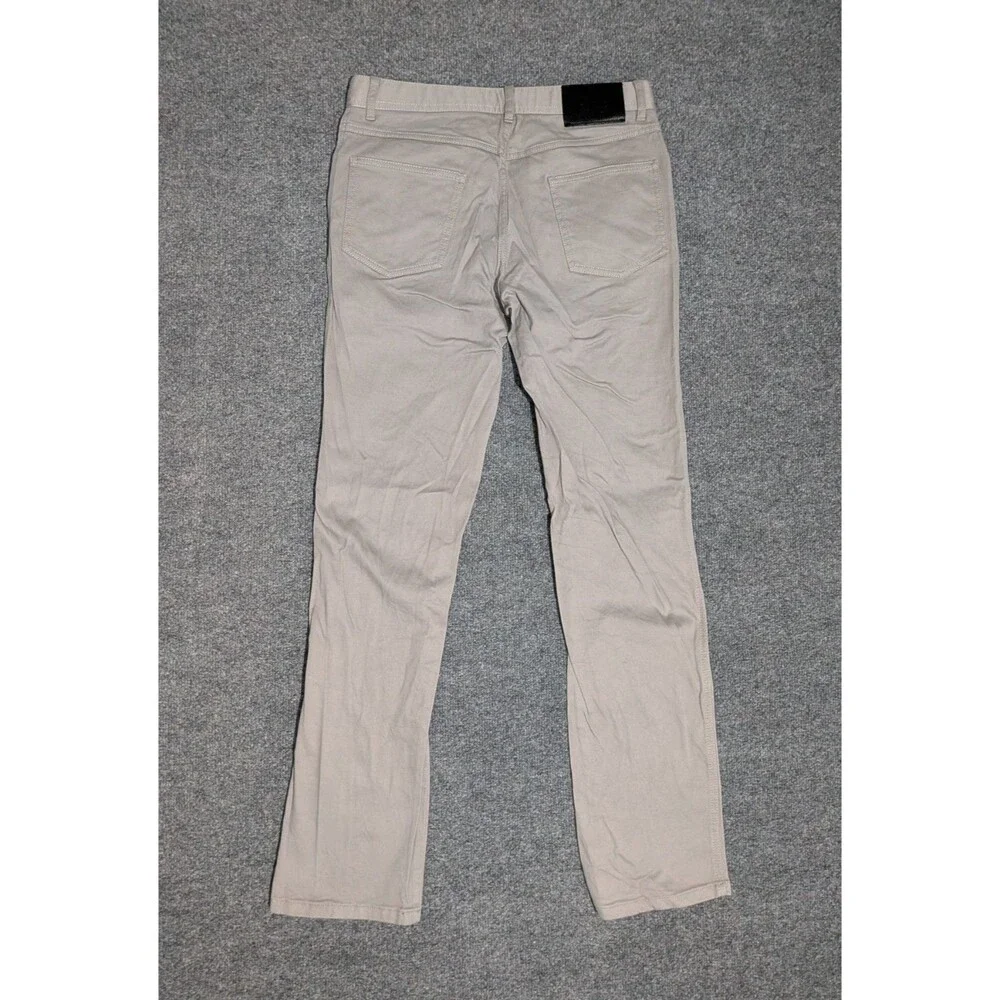 Brioni Stelvio Pants Mens 34 (31x33) Straight Leg Gray
